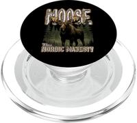 Orignal la Magistrature Nordique tête de Couronne des forêts du Nord PopSockets PopGrip pour MagSafe
