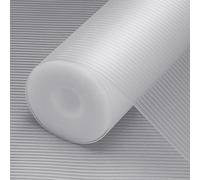 Origuuds Tapis Fond de Tiroir Non-Adhésif, Tapis Frigo en EVA Antiderapant, Plastique Tapis Refrigerateur Placard Etagere Protection, pour Meuble, sous Evier Cuisine (Transparent/40cmx600cm)