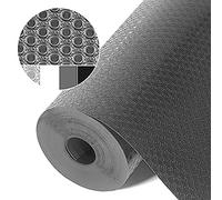 Origuuds Tapis Fond de Tiroir, Tapis de tiroir Non-Adhésif Antiderapant, EVA Plastique Tapis de Frigo Peut être Coupé en Taille pour Protection Tiroir Placard Cuisine (Gris/50cm x 600cm)
