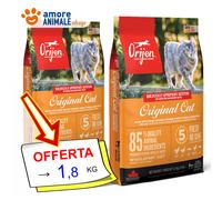 Orijen Cat Original → 340 Gr/1,8 - 5,4 KG - Croquettes Chats, Sec Pour Chat