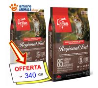Orijen Chat REGIONAL RED → 340 Gr / 1,8 - 5,4 Kg - Croquettes Chats, Sec Gato