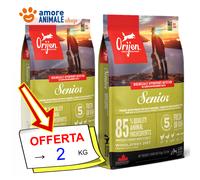 ORIJEN Chien Adult Senior → 2/6/11,4 KG - Croquettes pour Chien, Chiens Âgées