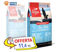 ORIJEN Chien Six & Poisson 11,4 KG - Avec pour Adultes De Tous Les Tailles