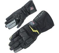 Orina Blake Gants de moto imperméables, noir/néon, Taille 12