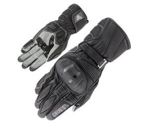 Orina Kuma Gants de moto, noir, Taille 11