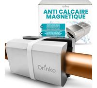 ORINKO Aimant Anticalcaire Magnétique Puissant pour Canalisation et Robinet - Anti Calcaire Magnétique pour Lave-Linge, Lave-Vaisselle et Douche - Adoucisseur d’Eau sans Produit Chimique