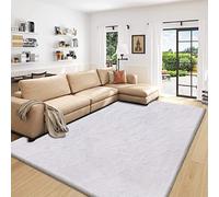 ORINOVA Tapis Girs 180x270 cm Fausse Fourrure Tapis Moelleux Doux Salon Chambre Lavable Shaggy Grey Fluffy Area Carpet Rectangulaire