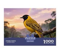 Oriole à Capuchon noirPuzzle 1000 Pièces Jeu Difficile pour Expertsoiseau Mémoire Et Logique Objet Artiste 70x50cm/1000pcs