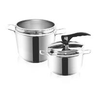 ORION Autocuiseur Profi 7 L + 4 L Acier inoxydable 2 Pcs 111740