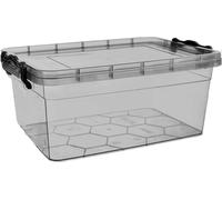 Orion Boîte de rangement Boîte de rangement polyvalente avec couvercle Clips pour aliments Jouets 5l