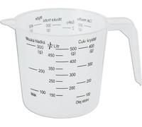 ORION Bol à mesurer Cuisine Bidon gradué Transparent 0,5 L
