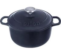 ORION Casserole en fonte émaillée avec couvercle 33 L ⌀ 22 cm 113347