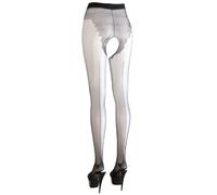 Orion Collant Ouvert pour Femme, Noir, Taille 4