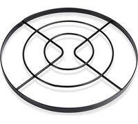 Orion Dessous-de-plat Dessous-de-plat pour casseroles, poêles ou théières en métal noir 23 cm