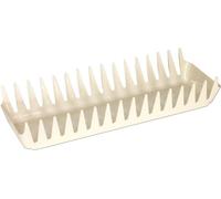 Orion Egouttoir à vaisselle 39cm blanc place pour 15 assiettes plastique
