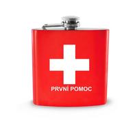 ORION Flasque en acier PREMIERS SECOURS 170ml