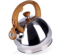 Orion Bouilloire automatique pour gaz et induction Acier inoxydable avec sifflet