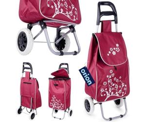 orion group Chariot de courses à roulettes Bordeaux 30 L 25 kg
