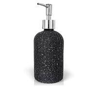 ORION GROUP Distributeur de Savon Liquide en Verre - 450 ML - Gris