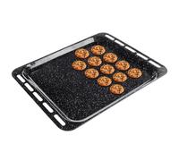 orion group Plaque de cuisson 45,5 x 36 x 2,5 cm - Plaque de cuisson robuste avec revêtement en émail - Résistant aux rayures et à la chaleur - Idéal pour les plats sucrés et salés - Plaque émaillée