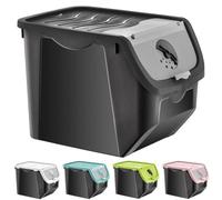 orion group Récipient de rangement pour fruits, oignons, pommes de terre, ail, avec couvercle, 12 l