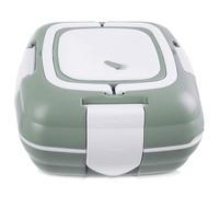 orion group Récipient isotherme pour aliments 1,9 l - Récipient alimentaire anti-fuite avec valve et couvercle - Boîte isotherme en acier inoxydable - Récipient de maintien au chaud pour soupe