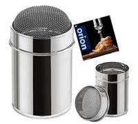 Orion Group Saupoudreuse - pour Sucre en Poudre, Cannelle, Chocolat - avec Tamis - 180 ML