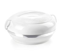 orion group Soupière isotherme de 3,5 l - Bol isotherme - Récipient isotherme pour déjeuner Deluxe en acier inoxydable et plastique