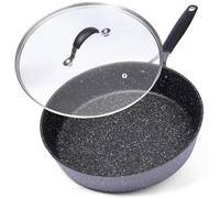 orion group Stoner Poêle à frire antiadhésive en granit avec couvercle 28 cm