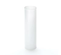 ORION LIGHTSTYLE 1 douille de bougie en verre E14 Couvertures de Lustre Longueur 85 mm Diamètre 28 mm chandelle blanc