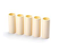 ORION LIGHTSTYLE 5x E14 manchon bougie L. 65mm ø26mm plastique crème beige pour bougeoir lustre