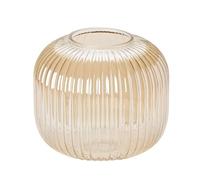 ORION LIGHTSTYLE Abat-jour coloré en verre de rechange pour lampe de table, lampe de plafond Ø20cm H18cm Ambre