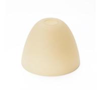 ORION LIGHTSTYLE Abat-jour en verre de rechange pour douille E14, diamètre du trou : 30 mm, forme conique, aspect fumé, beige albâtre