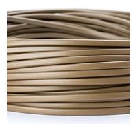 ORION LIGHTSTYLE Câble plat de lampe de rechange en PVC gainé YML 2 conducteurs 2 x 0,75 mm2 deux conducteurs câbles minces câble de lampe doré 10m 10 mètres