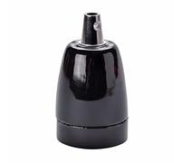 ORION LIGHTSTYLE Douille E27 en porcelaine - Douille en céramique noire