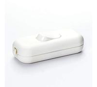 ORION LIGHTSTYLE Interrupteur intermédiaire - Interrupteur à tirette - Pour câbles à 2 et 3 pôles - Fonction MARCHE/ARRÊT - Boîtier - Interrupteur à bascule 2A pour lampadaires, lampes de table, 1