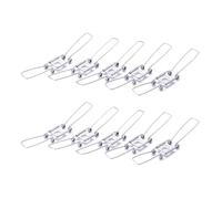 ORION LIGHTSTYLE Lot de 10 ressorts de maintien en métal argenté pour verre de lampe