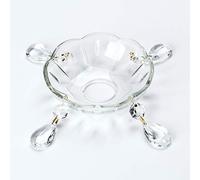 ORION LIGHTSTYLE Maria Theresia Bobeche de rechange en verre transparent Ø 100 mm Trou 29 mm Lustre Maria Theresia Tasse de rechange en verre transparent