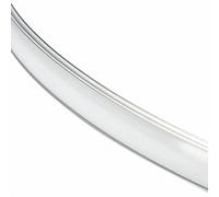 ORION LIGHTSTYLE Profilé en aluminium flexible - Bande profilée pour bandes LED - Profilé rayures 2 m opale blanc laiteux (2M)