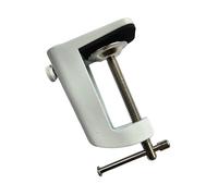 ORION LIGHTSTYLE Support de table pour lampes loupes, lampes de travail, serre-joint à vis, fixation rotative, blanc