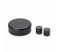 ORION LIGHTSTYLE Suspension d'espacement pour lampes avec auvent et boîte de distribution, support de câble, boîte de couverture, lot avec 1 boîte de distribution et 2 broches de plafond (noir