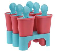 ORION Lot de 6 moules à glace Pop Macher sur la tige, support de crème glacée à l'eau - Sans BPA