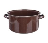 ORION Marmite émaillée pour la gastronomie, grande 36 cm 15l