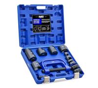 Orion Motor Tech 21 Pièces Kit de Presse pour Joint à Rotule Voitures 2WD 4WD Outils de Démontage et Installation de Joint à Rotule Supérieur et Inférieur avec Tubes Récepteurs et Adaptateurs