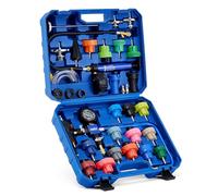 Orion Motor Tech 31 PCS Kit de Testeur de Pression de Système de Refroidissement et Remplissage de Liquide de Refroidissement, Kit de Testeur de Pression de Radiateur Universel
