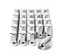 Orion Motor Tech Lot de 24 écrous de roue M14 x 1,5, écrous de roue coniques avec hexagone de 2,2 cm, écrous de roue 14 x 1,5 mm, compatibles avec Buick Dodge Cadillac Chrysler Chevy Silverado, GM