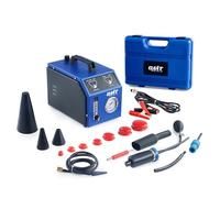 Orion Motor Tech Machine à Fumée EVAP Automobile DC 12V avec Détecteur de Fuites Voiture Détection de Fumée avec Manomètre d'Huile 6 L/Min Débitmètre d'Huile Minérale Airbag & Adaptateurs Cône