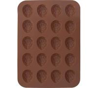 Orion Moule à pâtisserie en silicone pour NOIX marron 27,5x18,5x1,3cm