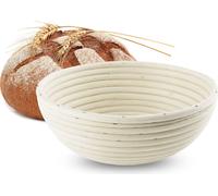 ORION Panier de fermentation pâte à pain Moule à pain en rotin pour pain rond Ø 21 cm