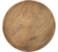 Orion Plateau en bois | Plateau de service | Planche de service | Plateau de service pour fruits desserts snacks rond en bois de mangue 30 cm